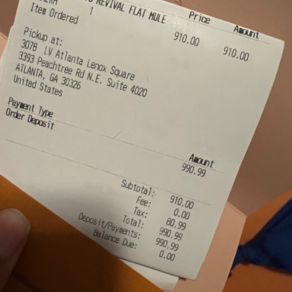 Cream LV slides - Picture 5 of 5